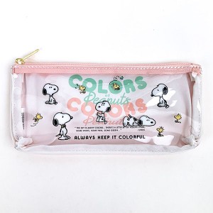 スヌーピー ペンケース B ピンク Colors of Peanuts 文具 オフィス 学校