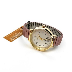 スヌーピー パールジャバラウォッチ ピンク 腕時計 ピンク日本製