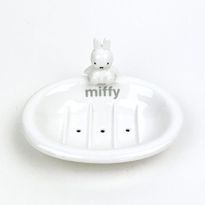 ミッフィー miffy ソープデッシュ ホワイト 石鹸置き インテリア