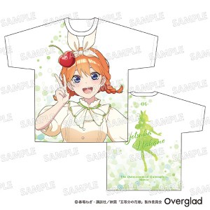 五等分の花嫁 フルグラフィックTシャツL クリームソーダver.（中野四葉）