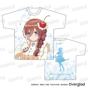 五等分の花嫁 フルグラフィックTシャツXL クリームソーダver.（中野三玖）