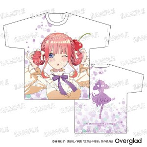 五等分の花嫁 フルグラフィックTシャツXL クリームソーダver.（中野二乃）