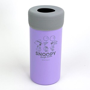 スヌーピー ステンレスペットボトルホルダー （ビーグル・スカウト） パープル SNOOPY