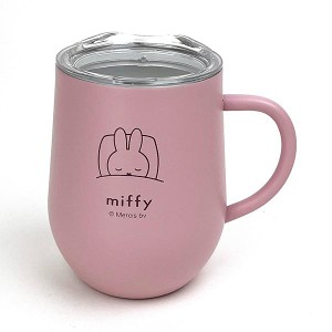 ミッフィー miffy 蓋つきステンレスマグ (ピンク) 保温 保冷 コップ ギフト