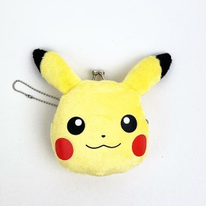 ポケットモンスター ポケモン ピカチュウ ミニがまぐち キーホルダー 小物入れ イエロー