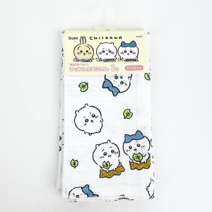 ちいかわ ワッフル生地ふきん（3枚入り） キッチン用品