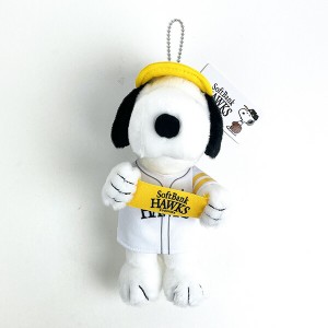 スヌーピー 福岡ソフトバンクホークス マスコット プロ野球 キーホルダー SNOOPY