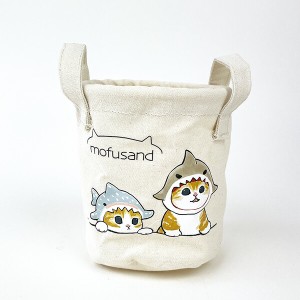 モフサンド mofusand サメ 卓上バスケット インテリア