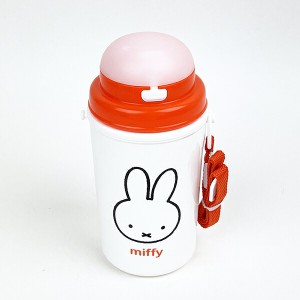 ミッフィー miffy ストロー付き保冷ボトル miffy and friends 水筒 ランチ 日本製