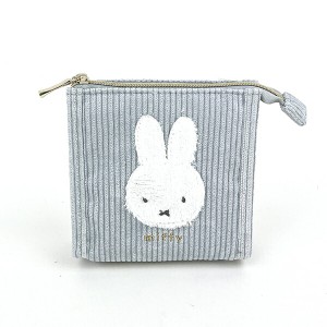 ミッフィー miffy ミニポーチ ふわもこワッペンシリーズ