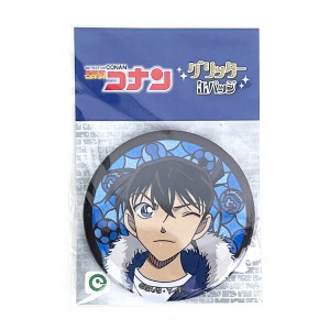 名探偵コナン 沖田総司 グリッター缶バッジ vol.2 みずみずし