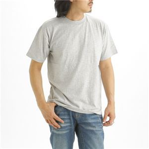 5枚セット Tシャツ 杢 グレー×5枚 S