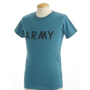 ＵＳタイプＡＲＭＹオバーダイＴシャツ  XS  オバーダイブルー