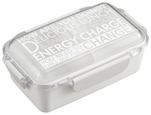 OSK オーエスケー エナジーチャージ 4点ロック式 お弁当箱 650ml (仕切付) ホワイト PCD-650（沖縄・離島配送不可）