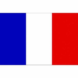 東京製旗 国旗No.2(90×135cm) フランス（沖縄・離島配送不可）