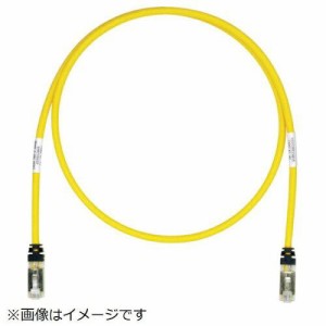 パンドウイットコーポレーション パンドウイット CAT6A/CAT6 シールドパッチコード 40m 黄（沖縄・離島配送不可）