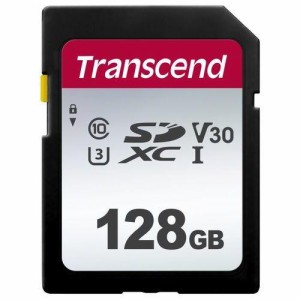 トランセンドジャパン 128GB　SDXCカード　UHS-I　U3準拠  TS128GSDC300S 1個（沖縄・離島配送不可）