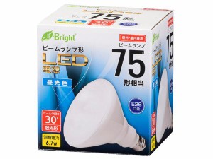 OHM オーム電機 06-3122 LED電球 ビームランプ形 散光形(75形相当/660lm/昼光色/E26) LDR7D-W20/75W（沖縄・離島配送不可）