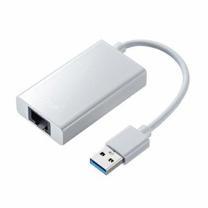 SANWASUPPLY サンワサプライ USB3.2-LAN変換アダプタ(USBハブポート付・ホワイト) USB-CVLAN3WN（沖縄・離島配送不可）