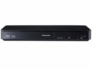 PANASONIC パナソニック パナソニック ブルーレイプレーヤー 4Kアップコンバート対応 DMP-BDT180-K（沖縄・離島配送不可）