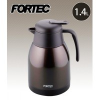 和平フレイズ FORTEC HOUSE(フォルテック・ハウス) カラー卓上ポット 1.4L ブラウン FHR-7379(1023004) (1055172)（沖縄・離島配送不可）