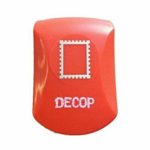 花岡 【クラフトパンチ/DECOP】エンボスパンチ スタンプ (4104202)（入数32）（沖縄・離島配送不可）