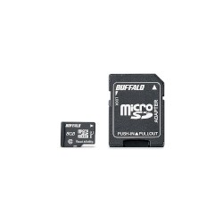 BUFFALO バッファロー RMSD-008GU1SA UHS-1 Class1 microSDカード 8GB(RMSD-008GU1SA)（沖縄・離島配送不可）