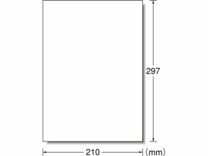 屋外用インクジェットラベル 顔料インク用 10枚 エーワン 32001