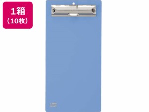 PETカラー用箋挟 伝票サイズ 10枚 No.110K ライオン事務器 13950