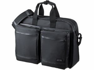 超撥水・軽量PCバッグ(15.6型ワイド) サンワサプライ BAG-LW9BK