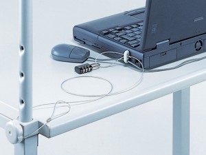 ノートパソコン&マウスセキュリティ サンワサプライ SL21