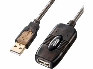 20m延長USBアクティブリピーターケーブル サンワサプライ KB-USB-R220