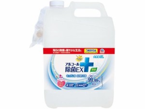 らくハピ アルコール除菌EX つめかえ大容量 5L アース製薬