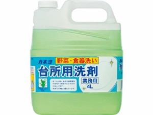 台所用洗剤 4L カネヨ石鹸