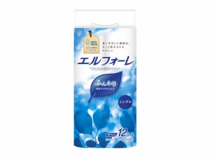 エルフォーレトイレットティシュー 50mシングル 12ロール 大王製紙 723945