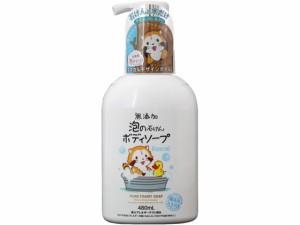 無添加 泡の石けん ボディソープ 本体 480mL マックス