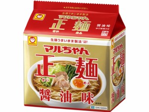 マルちゃん正麺 醤油味 5食パック 東洋水産