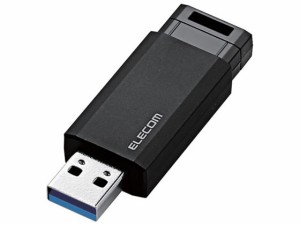 USB3.1 Gen1 ノック式USBメモリ 16GB エレコム MF-PKU3016GBK