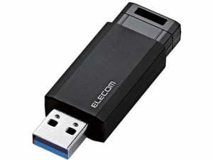 USB3.1 Gen1 ノック式USBメモリ 32GB エレコム MF-PKU3032GBK