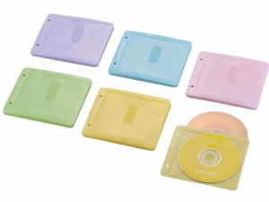 Blu-ray CD DVD用 不織布ケース 30枚 エレコム CCD-NBWB60ASO