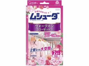 かおりムシューダ 1年用 ウォークインクローゼット 3個 フローラル エステー