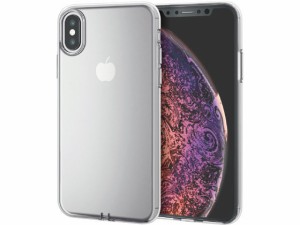 iPhone XS用ソフトケース 極み エレコム PM-A18BUCTCR