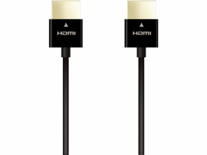 イーサネット対応スーパースリムHDMIケーブル 1m エレコム DH-HD14SS10BK