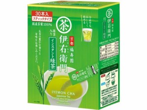 伊右衛門 抹茶入りインスタント緑茶スティック 宇治の露製茶