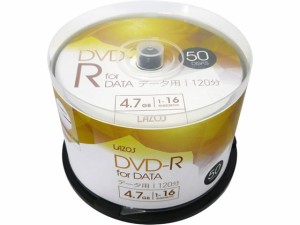 DVD-R データ用 50枚 Lazos L-DD50P