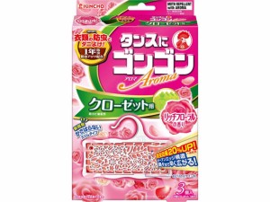 金鳥/ゴンゴンアロマクローゼット用N3個リッチフローラルの香り 大日本除虫菊