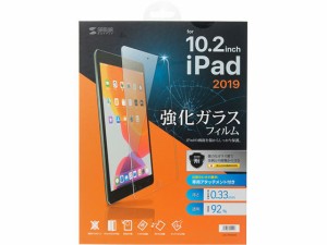 Apple 第7世代 iPad 10.2インチ用強化ガラスフィルム サンワサプライ LCD-IPAD102G