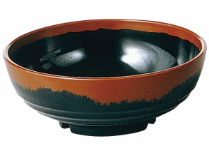 長次郎窯 丼 内黒 エンテック AN69B