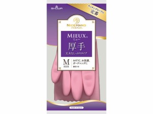 ナイスハンド ミュー厚手 M ピンク ショーワグローブ