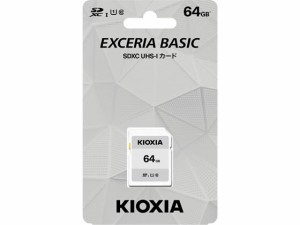 SDメモリカード EXCERIA BASIC 64GB キオクシア KCA-SD064GS